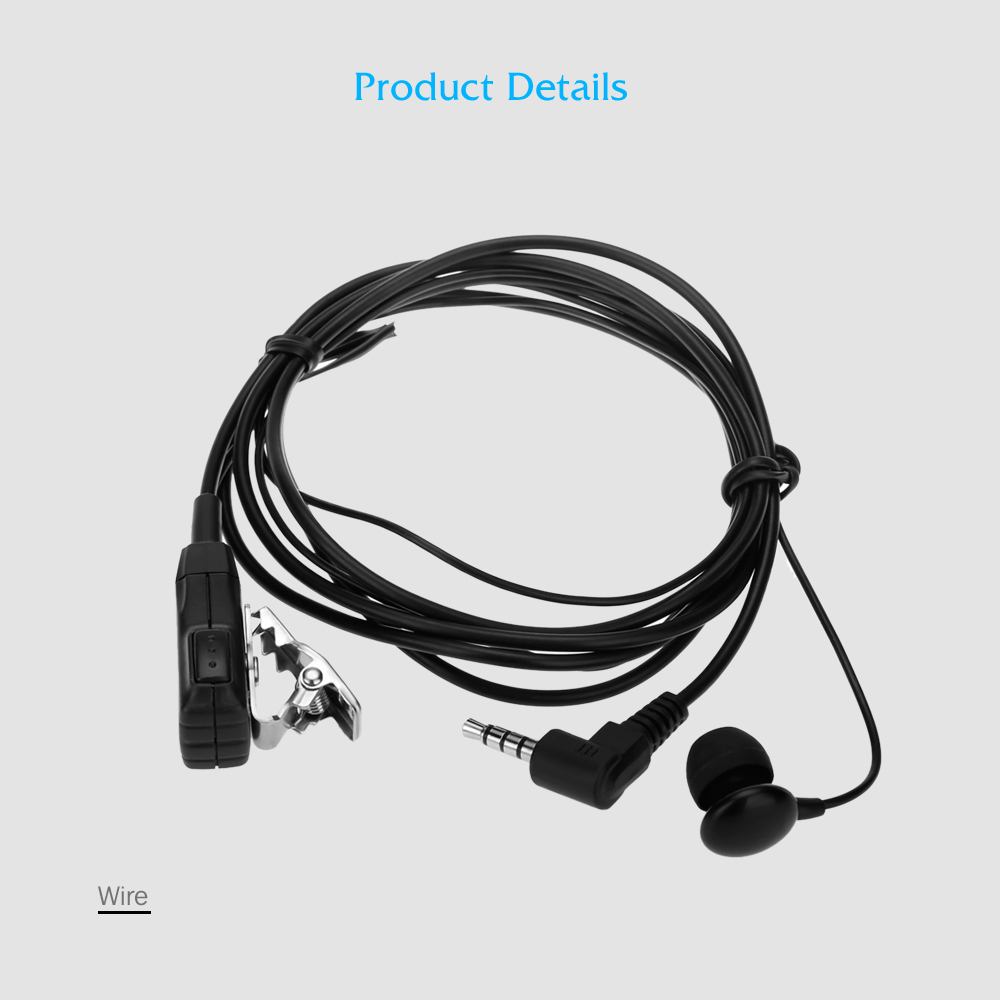 SH - CT01 Walkie Talkie Headset with Clip